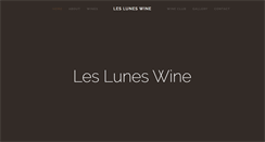 Desktop Screenshot of lesluneswine.com